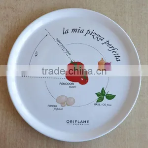 Ceramic Pizza Plate With Decal thumbnail-1