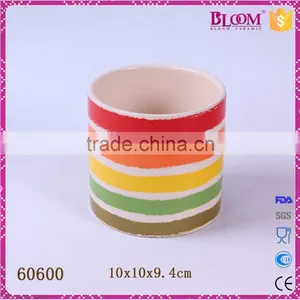 Ceramic Round Decoration Indoor Garden Flower Pot thumbnail-1