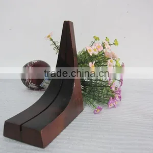 Factory Customized Menu Pure Wood Clip Pine Wood Menu Folder thumbnail-1