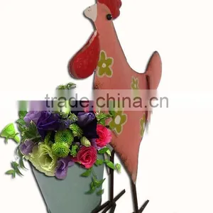 YS2014B217 Metal Animal Shaped Plants Pot Made in Xiamen With Size 23X19X30.5CM thumbnail-1