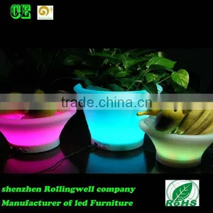 2016 Hot Sales Led Plates/ Plastic Dry Fruit Tray for Bar,party Ects thumbnail-1