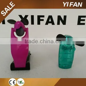 New Summer Portable Hand Cranking Mini Pocket Fan Cooler Cooling For Kids Sports thumbnail-1