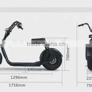 2017 Brand New Zhejiang Factory Electric Bike Fat Tire Citycoco 6 thumbnail-1