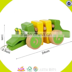 Wholesale Wooden Drag Toys for Kids Most Popular Wooden Drag Toys for Kids Funny Wooden Drag Toys for Kids W05B102 thumbnail-5