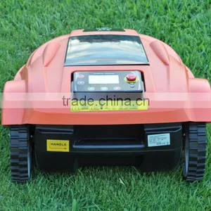 Remote Control Robot Grass Cutter With LCD Display thumbnail-1