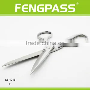 S8-1018 20.3cm 2Cr13 Stainless Steel Blade With Zinc Alloy Handle Tailoring Scissors thumbnail-4