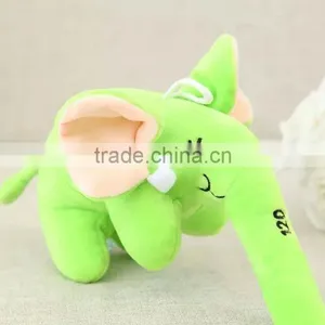 Wholesale Stuffed Soft Toy Colorful Big Ear Elephant thumbnail-3