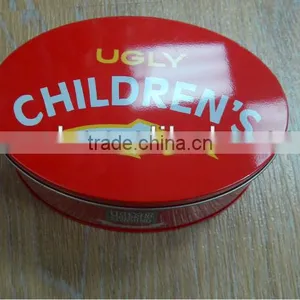 Oval Shaped Tin With Foam for Belt thumbnail-1