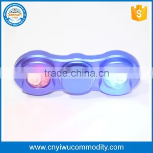 LED Hand Spinner Toys, Finger Spinner ,Tri Fidget Spinner With LED Light thumbnail-1