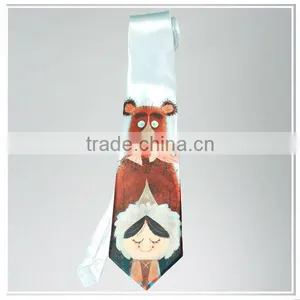 Pure and Fresh Men`s Digital Printed Necktie/ Printing Silk Tie thumbnail-1