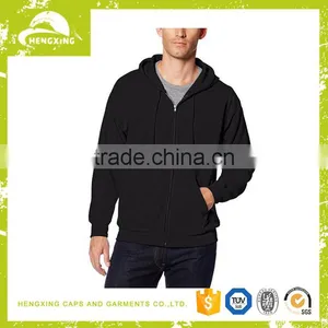 Wholesale 100% Cotton Full Zip Hoody thumbnail-1
