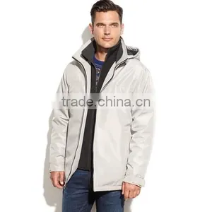 OEM Outdoor Wholesale Softshell Men Cheap Mens Hooded Jackets thumbnail-1