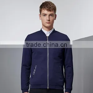 New Design 2016 Hot Selling Popular High Quality Sport Men Jacket Solid Coat Custom Logo Outdoor Zipper Outerwear thumbnail-5
