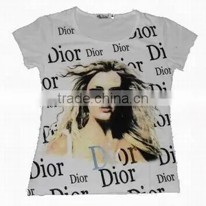 Custom Fashion t Shirt - 2016 Latest Fashion T Shirt Designs for Women Wholesale thumbnail-3