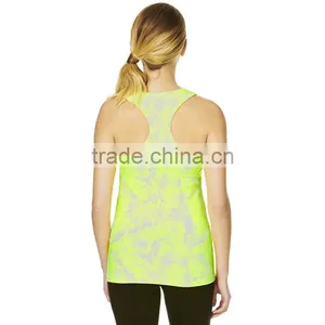 Classical Design Active Watercolour Print Vest Top Tank thumbnail-2