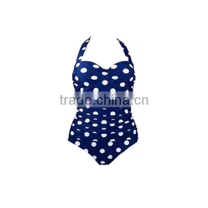 Elegant Inspired Retro Vintage One Piece Pin Up Monokinis Swimsuit thumbnail-3