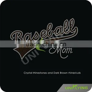 Custom Baseball MoM Rhinestone Transfers thumbnail-1