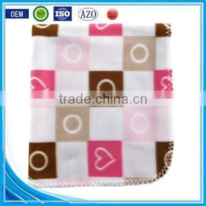 Trade Assurance Printed Custom 100%cotton Velour Throw Baby Swaddle Blanket thumbnail-1