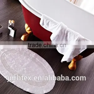High Quality 100%cotton Round Shower Mat thumbnail-1