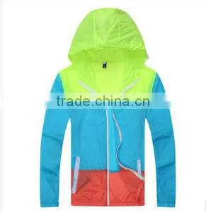 Wholesale Lightweight Waterproof Anti-UV Women Skin Jackets thumbnail-4
