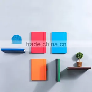 Creative A5 Hardcover Planner With Band Section Sawing Faux Leather Cover Notebook With Pen Holder thumbnail-1