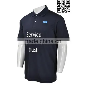 100% Polyester Eye Mesh Dry Fit Fabric Sport Polo Shirt thumbnail-2
