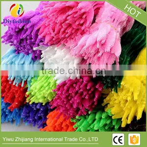 Fashion Christmas Chenilles Children Plush Educational Toy Crafts Colorful Pipe Cleaner Toys Handmade DIY Craft thumbnail-3