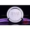 Silver Wine Plate -Wine Plate Engraved With Chrysanthemum thumbnail-1