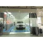 Moveable Infrared Spray Booth Prep Station With Pneumatic Inner Ramps thumbnail-1