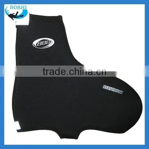 Reflective Zipper Cycling Booties Overshoes Neoprene and PU thumbnail-3