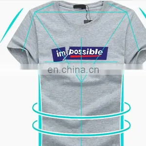 Advertising Promotion Logo Cheap 100% Cotton T Shirt Rayon Polyester Cotton t Shirt thumbnail-4
