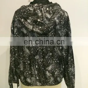 Latest Fashion Women's Woven Digital Printed Jacket thumbnail-4