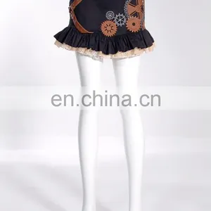 Steampunk Mini Skirt With Gear Patches thumbnail-1