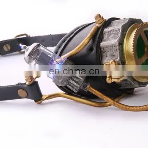 Steampunk Monocle Goggles With Light and Changeable Lenses thumbnail-4