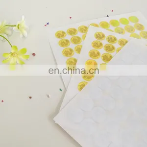 Wholesale Customized Gold Foil Sticker Round Adhesive Label Laser Anti-counterfeiting Labels thumbnail-6