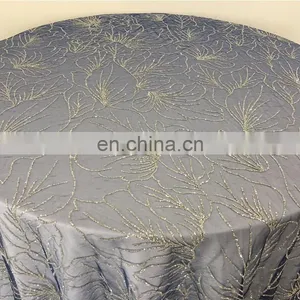 TC220A Wholesale Spanish Small Navy Blue Table Cloth Sizes thumbnail-4