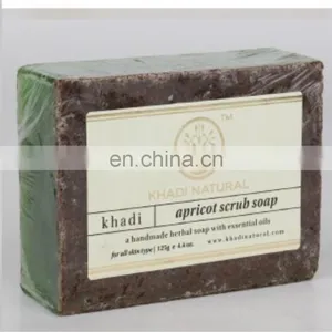 Khadi Natural Herbal Apricot Scrub Soap thumbnail-1
