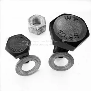 Steel Structure Bolts, Large Hexagonal Bolts, 10.9 Bolts thumbnail-2