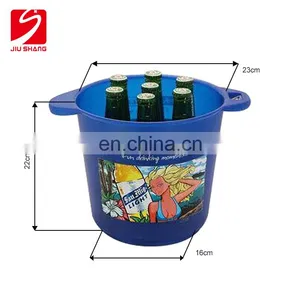 PP Plastic Ice Bucket With Bottle Opener thumbnail-4