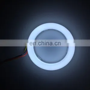 Dual Color Cotton Light LED Halo Ring Angel Eyes White Amber thumbnail-3