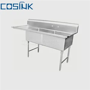201 304 1 Compartment Stainless Steel Commercial Sink thumbnail-4
