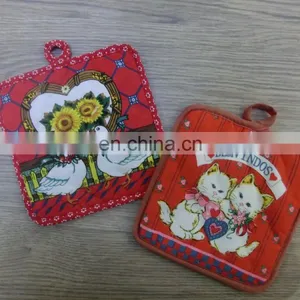 Cotton Slip-resistant Potholder and Oven Mitt Sales in Bulk thumbnail-2