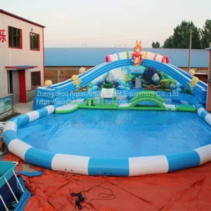 Giant Inflatable Water Park Ax-08 thumbnail-1