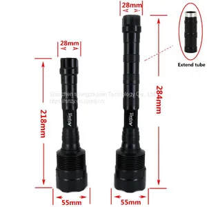 LED Torch Light Lamp 5 Mode Switch Super Bright 3xXML XM-L T6 Single File LED Hunting Flashlight Lanterna 3T6 thumbnail-2