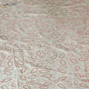 Embroidery Fabric Swiss Cotton Embroidered thumbnail-1