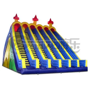 Funny Backyard Inflatable Dry Slide Game for Kids Cheap Double Lane Inflatable Slide thumbnail-1