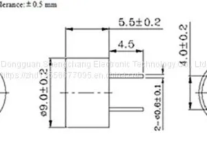 Electromagnetic Passive Buzzer Sc0955 thumbnail-2
