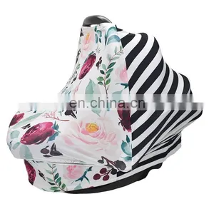 Winter 3 IN 1Warm Nursing Scarf Cover Up Apron for Breastfeeding and Baby Car Seat Carseat Canopy Nursing Baby Shower Gift thumbnail-7