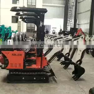 Free Shipping Construction Equipment NM-E08 Micro Excavator Mini Digger Excavator Mini Tractor Excavator thumbnail-1