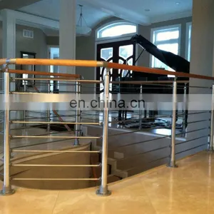 Foshan Factory Safty Outdoor Balustrades & Handrails Tube Stainless Steel Stair Railing thumbnail-6